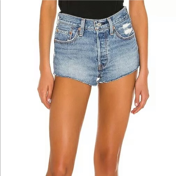 Levi's Pants - Levi's Teeny Weeny 501 High Rise Denim Jean Shorts